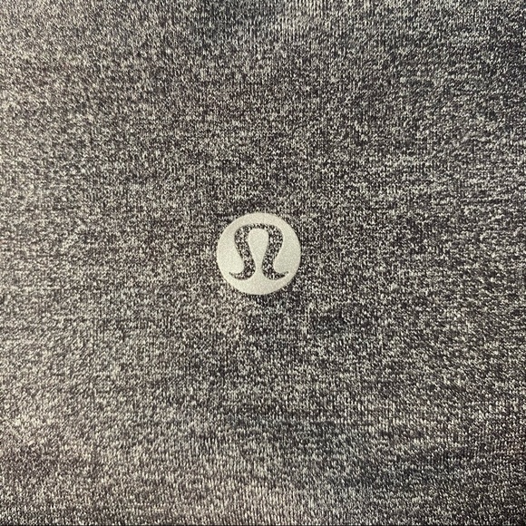 lululemon Train Times 7/8 Pant 25" Heathered Black Size 4 - Picture 7 of 8